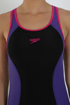 Speedo Padded Swimsuit- Purple N Black — thumbnail 5