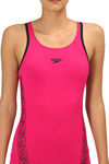 Speedo Padded Swimsuit  - Pink N Print — thumbnail 5