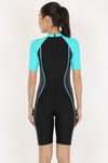 Speedo Padded Swimsuit  - Black N Blue — thumbnail 2