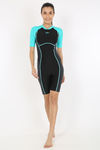 Speedo Padded Swimsuit  - Black N Blue — thumbnail 4