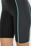 Speedo Padded Swimsuit  - Black N Blue — thumbnail 6