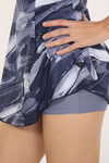 Speedo Padded Swimdress  - Blue N Print — thumbnail 5