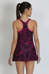 Speedo Padded Swimdress  - Pink N Print — thumbnail 3
