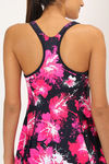 Speedo Padded Swimdress  - Pink N Print — thumbnail 5