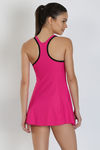 Speedo Padded Swimdress  - Pink — thumbnail 3