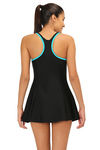 Speedo Padded Swimdress  - Black — thumbnail 2