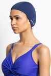 Speedo Unisex-Adult Logo Endurance Swimcap- Navy — thumbnail 2