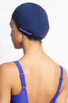 Speedo Unisex-Adult Logo Endurance Swimcap- Navy — thumbnail 3
