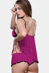 Bold Desire Satin Babydoll - Falsa — thumbnail 2