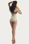 Swee Omtex Body Sculpting High Waist Brief With Velcro- Skin — thumbnail 2
