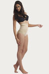 Swee Omtex Body Sculpting High Waist Brief With Velcro- Skin — thumbnail 3