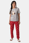 Soxytoes But First Coffee Cotton Pyjama Set  - Assorted — thumbnail 4