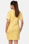 Soxytoes Let'S Avocuddle Cotton Night Dress - Yellow — thumbnail 3