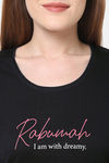 Senora Essentials Cotton Pyjama Set - Black Coral — thumbnail 5