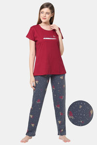 Maroon Grey