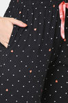 Senora Essentials Cotton Pyjama Set - Peach Black — thumbnail 6