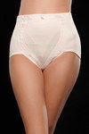 Zivame Medium Control Highwaist Brief - Peach — thumbnail 1
