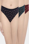Inshape Low Rise Full Coverage Bikini Panty - Multicolor2 — thumbnail 1