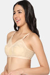 Incare Double Layered Non Wired Full Coverage T-Shirt Bra - Skin — thumbnail 3
