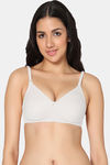 Incare Double Layered Non Wired Full Coverage T-Shirt Bra - White — thumbnail 1