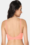 Incare Double Layered Non Wired Full Coverage T-Shirt Bra - Peach — thumbnail 2