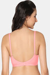 Incare Double Layered Non Wired Full Coverage T-Shirt Bra - Pink — thumbnail 2