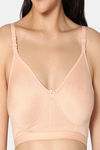 Incare Double Layered Non Wired Full Coverage T-Shirt Bra - Skin — thumbnail 5