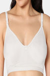 Incare Double Layered Non Wired Full Coverage T-Shirt Bra - White — thumbnail 5