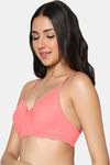 Incare Push-Up Non Wired Full Coverage Bra - Baby Pink — thumbnail 3
