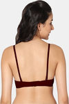 Incare Push-Up Non Wired Full Coverage Bra - Maroon — thumbnail 2