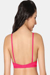 Incare Double Layered Non Wired Medium Coverage T-Shirt Bra - Magenta — thumbnail 2