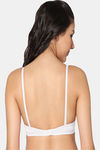 Incare Double Layered Non Wired Medium Coverage T-Shirt Bra - White — thumbnail 2