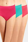 Incare High Rise Full Coverage Hipster Panty (Pack of 3) - Multicolor — thumbnail 1