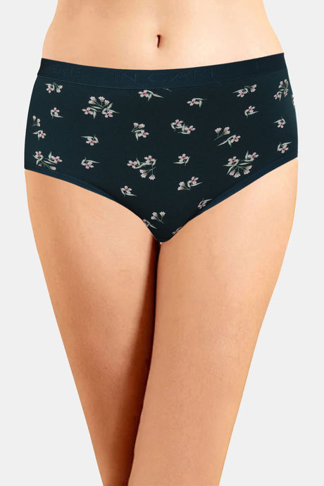 Incare Mid Rise Full Coverage Printed Hipster Panty (Pack of 3) - Multicolor — image 2