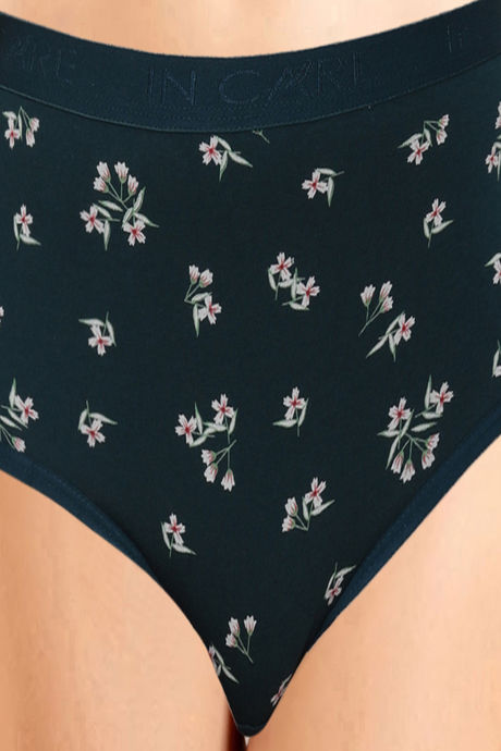 Incare Mid Rise Full Coverage Printed Hipster Panty (Pack of 3) - Multicolor — image 5