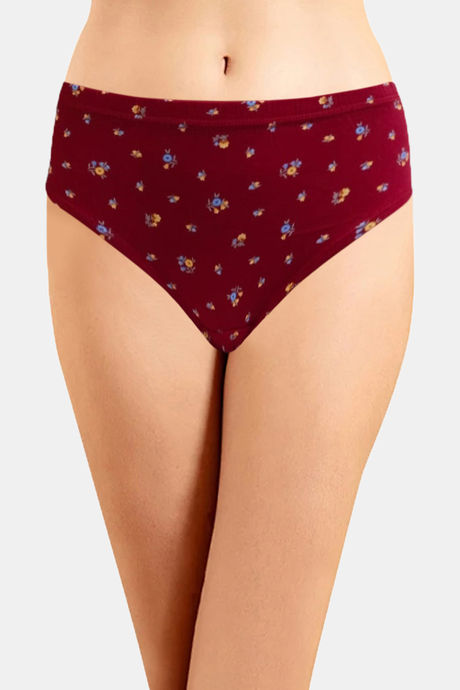 Incare Mid Rise Full Coverage Printed Hipster Panty (Pack of 3) - Multicolor — image 10