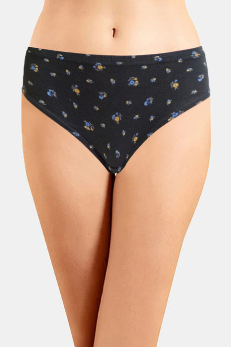 Incare Mid Rise Full Coverage Printed Hipster Panty (Pack of 3) - Multicolor — image 2