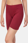Incare High Rise Full Coverage Boyshort  - Maroon — thumbnail 1
