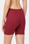 Incare High Rise Full Coverage Boyshort  - Maroon — thumbnail 2