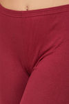 Incare High Rise Full Coverage Boyshort  - Maroon — thumbnail 3