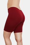 Incare High Rise Full Coverage Boyshort - Maroon — thumbnail 2