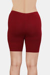 Incare High Rise Full Coverage Boyshort - Maroon — thumbnail 4