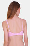 Bleeding Heart Single Layered Non Wired Full Coverage T-Shirt Bra - Pink — thumbnail 2
