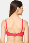 Bleeding Heart Double Layered Non Wired Full Coverage T-Shirt Bra - Magenta — thumbnail 2