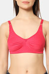 Bleeding Heart Double Layered Non Wired Full Coverage T-Shirt Bra - Magenta — thumbnail 5