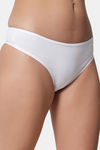 Bleeding Heart Low Rise Zero Coverage Thong - White — thumbnail 2