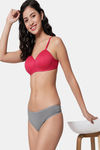 Bleeding Heart Low Rise Zero Coverage Thong (Pack of 3) - Multicolor — thumbnail 14