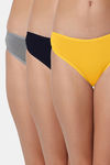 Bleeding Heart Low Rise Zero Coverage Thong (Pack of 3) - Multicolor — thumbnail 1