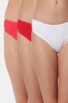 Bleeding Heart Low Rise Zero Coverage Thong (Pack of 3) - Multicolor — thumbnail 1