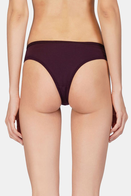 Bleeding Heart Low Rise Zero Coverage Thong (Pack of 3) - Multicolor — image 18